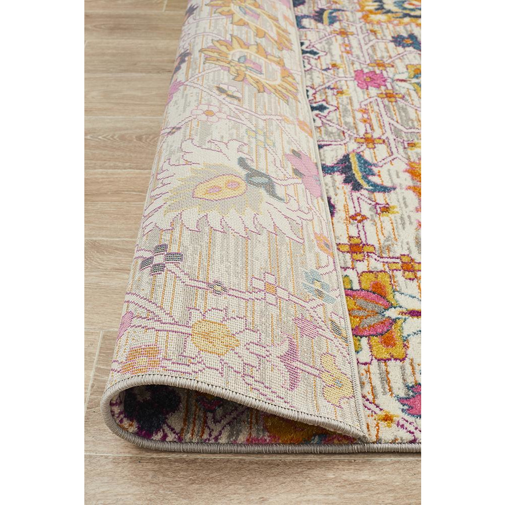 Selje 610 Multi Colour Abstract Transitional Bohemian Inspired Rug - Rugs Of Beauty - 6