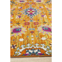 Selje 610 Rust Pink Multi Colour Transitional Bohemian Inspired Rug - Rugs Of Beauty - 4