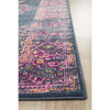 Selje 611 Navy Blue Multi Colour Transitional Bohemian Inspired Rug - Rugs Of Beauty - 3