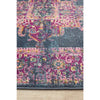 Selje 611 Navy Blue Multi Colour Transitional Bohemian Inspired Rug - Rugs Of Beauty - 4