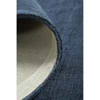 Caen Denim Blue Modern Hand Loomed Viscose Rug - Rugs Of Beauty - 6