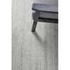 Caen 704 Silver Grey Ivory Modern Hand Loomed Viscose Rug - Rugs Of Beauty - 3