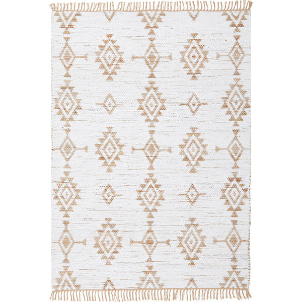 Haraze 451 Modern Natural Diamond Patterned Rug - Rugs Of Beauty - 1