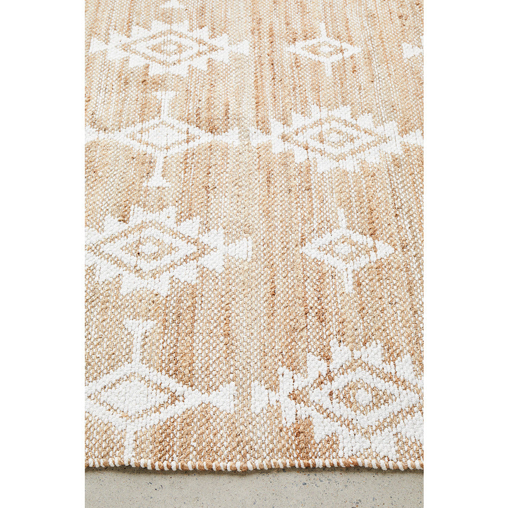 Haraze 451 Modern Natural Diamond Patterned Rug - Rugs Of Beauty - 8