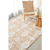 Haraze 451 Modern Natural Diamond Patterned Rug - Rugs Of Beauty - 2