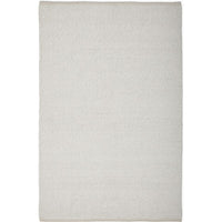 Hampshire 4722 White Patterned Modern Polyester Cotton Rug - Rugs Of Beauty - 1