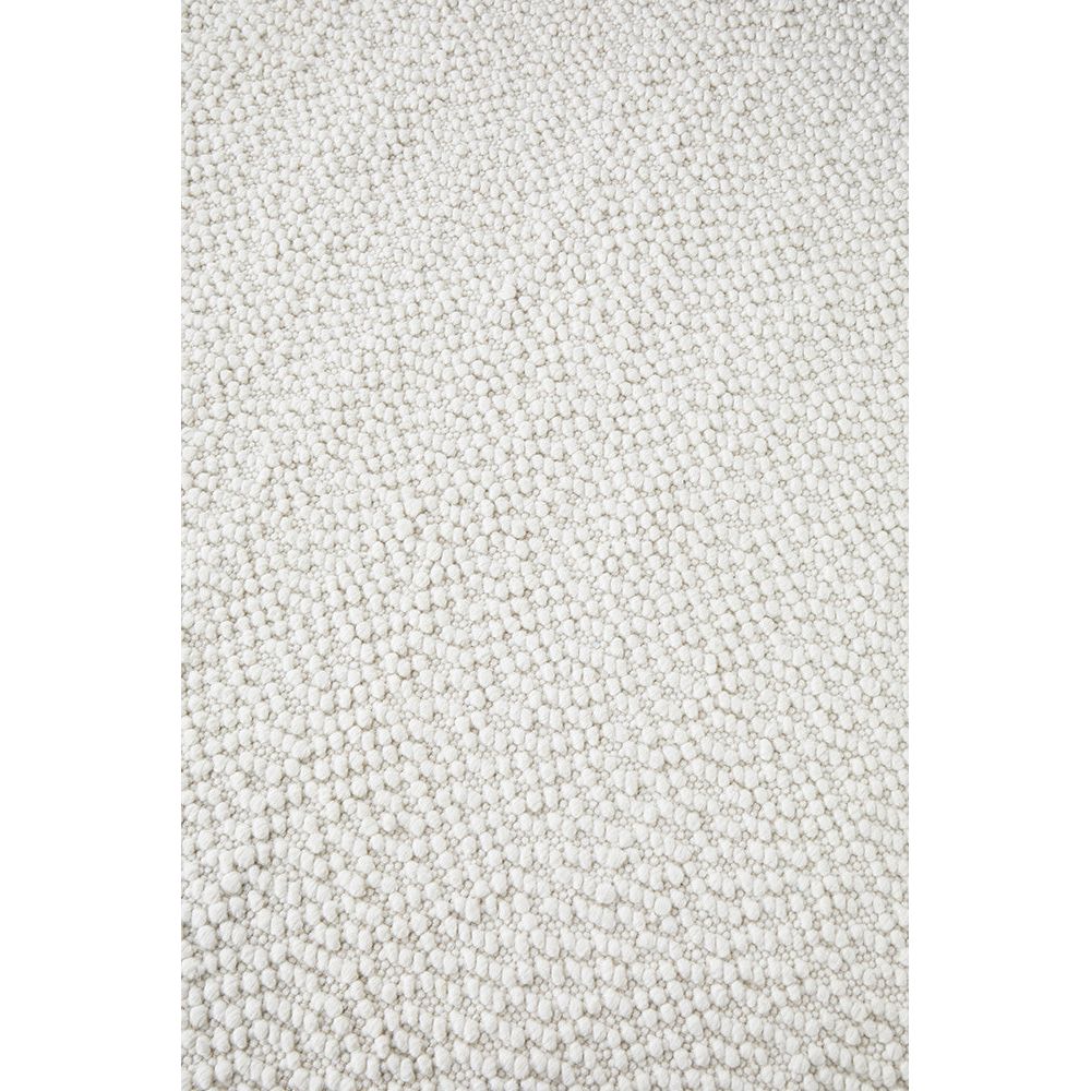 Hampshire 4722 White Patterned Modern Polyester Cotton Rug - Rugs Of Beauty - 5