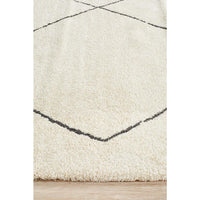 Boden 781 Ivory Contemporary Plush Geometric Rug - Rugs Of Beauty - 5