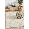 Boden 781 Ivory Contemporary Plush Geometric Rug - Rugs Of Beauty - 2