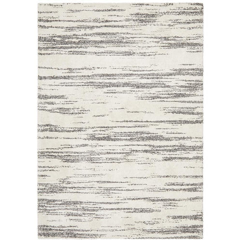 Boden 783 Charcoal Grey Beige Contemporary Plush Geometric Rug - Rugs Of Beauty - 1