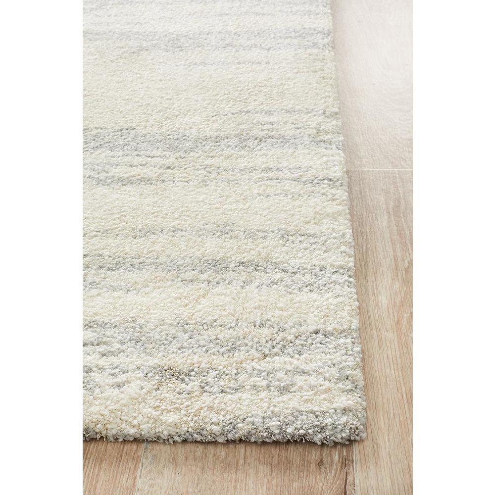 Boden 783 Silver Grey Beige Contemporary Plush Geometric Rug - Rugs Of Beauty - 4