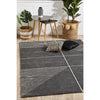 Boden 785 Charcoal Grey Contemporary Plush Geometric Rug - Rugs Of Beauty - 2