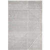 Boden 785 Silver Grey Contemporary Plush Geometric Rug - Rugs Of Beauty - 1
