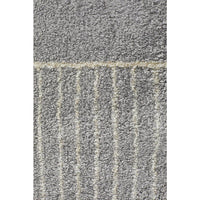 Boden 785 Silver Grey Contemporary Plush Geometric Rug - Rugs Of Beauty - 6