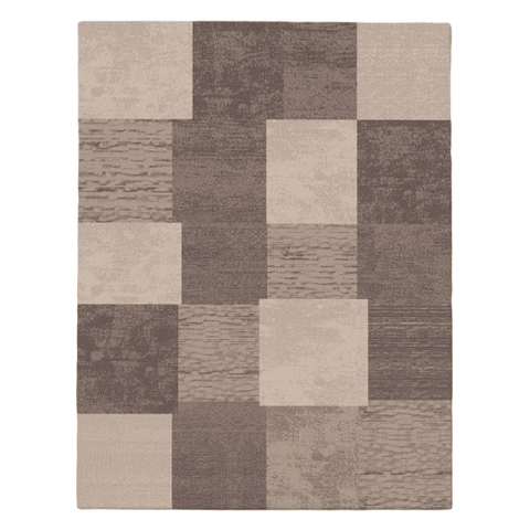 Grantham 1475 Brown Patterned Modern Rug - Rugs Of Beauty - 1