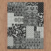 Grantham 1476 Black Grey Patterned Modern Rug - Rugs Of Beauty - 3