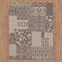 Grantham 1476 Brown Patterned Modern Rug - Rugs Of Beauty - 3