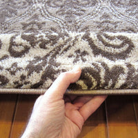 Grantham 1476 Brown Patterned Modern Rug - Rugs Of Beauty - 6