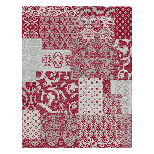 Grantham 1476 Red Patterned Modern Rug - Rugs Of Beauty - 1