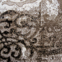 Grantham 1478 Brown Patterned Modern Rug - Rugs Of Beauty - 4