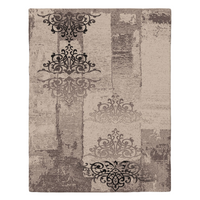 Grantham 1478 Brown Patterned Modern Rug - Rugs Of Beauty - 1