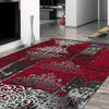 Grantham 1478 Red Patterned Modern Rug - Rugs Of Beauty - 2