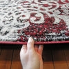 Grantham 1478 Red Patterned Modern Rug - Rugs Of Beauty - 6