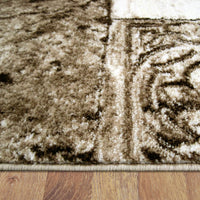 Grantham 1480 Beige Patterned Modern Rug - Rugs Of Beauty - 5