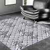 Grantham 1479 Grey Patterned Modern Rug - Rugs Of Beauty - 2