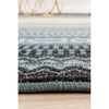 Denzel Beige Blue Striped Geometric Patterned Modern Rug - Rugs of Beauty - 7