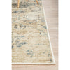 Denzel Faded Blue, Beige, Bone and Black Floral Motif Modern Rug - Rugs Of Beauty - 9