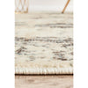Denzel Faded Blue, Beige, Bone and Black Floral Motif Modern Rug - Rugs Of Beauty - 7