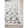 Saguenay 741 Tribal Monochrome Shaggy Rug - Rugs Of Beauty - 5