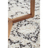 Saguenay 741 Tribal Monochrome Shaggy Rug - Rugs Of Beauty - 8