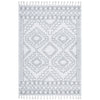 Saguenay 742 Tribal Monochrome Shaggy Rug - Rugs Of Beauty - 1