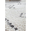 Saguenay 743 Tribal Monochrome Shaggy Rug - Rugs Of Beauty - 4
