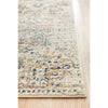 Salerno 1630 Silver Grey Multi Colour Transitional Medallion Patterned Runner Rug - Rugs Of Beauty - 7