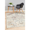 Salerno 1630 Silver Grey Multi Colour Transitional Medallion Patterned Rug - Rugs Of Beauty - 2