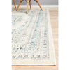 Salerno 1631 White Multi Colour Transitional Medallion Patterned Rug - Rugs Of Beauty - 6
