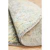 Salerno 1633 Grey Multi Colour Distressed Transitional Medallion Patterned Round Rug - Rugs Of Beauty - 9