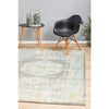 Salerno 1633 Grey Multi Colour Distressed Transitional Medallion Patterned Rug - Rugs Of Beauty - 4