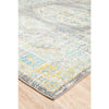 Salerno 1633 Grey Multi Colour Distressed Transitional Medallion Patterned Rug - Rugs Of Beauty - 8
