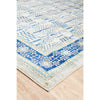Salerno 1637 Blue Multi Colour Transitional Patterned Rug - Rugs Of Beauty - 7