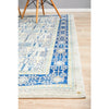 Salerno 1637 Blue Multi Colour Transitional Patterned Rug - Rugs Of Beauty - 6