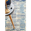 Salerno 1637 Blue Multi Colour Transitional Patterned Rug - Rugs Of Beauty - 5