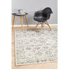 Salerno 1638 Grey Multi Colour Transitional Diamond Patterned Rug - Rugs Of Beauty - 2