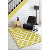 Calais Contemporary Green Trellis Patterned Rug - Rugs Of Beauty