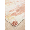 Calais Water Colour Blue Rust Modern Abstract Rug - Rugs Of Beauty - 3