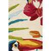 Florence 1535 White Multi Coloured Toucan Birds Floral Patterned Outdoor Modern Rug - Rugs Of Beauty - 6