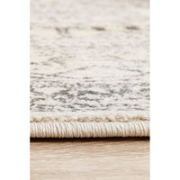 Kiruna 771 Silver Grey Modern Patterned Round Rug - Rugs Of Beauty - 8